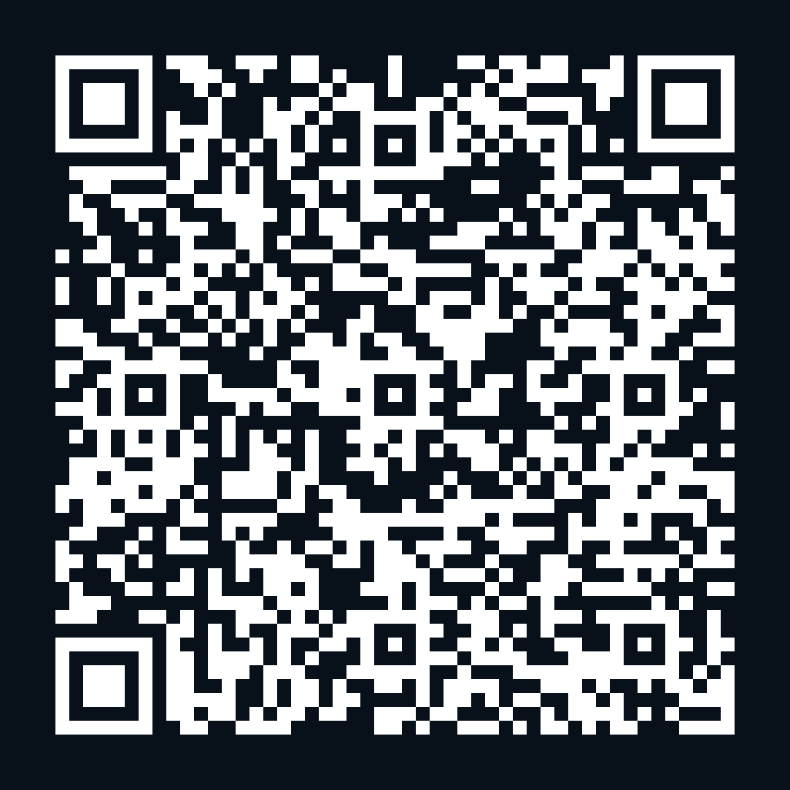 QR-kod till tävlingen