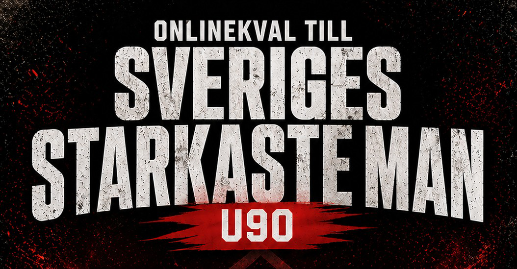 Sveriges starkaste man u90 2026